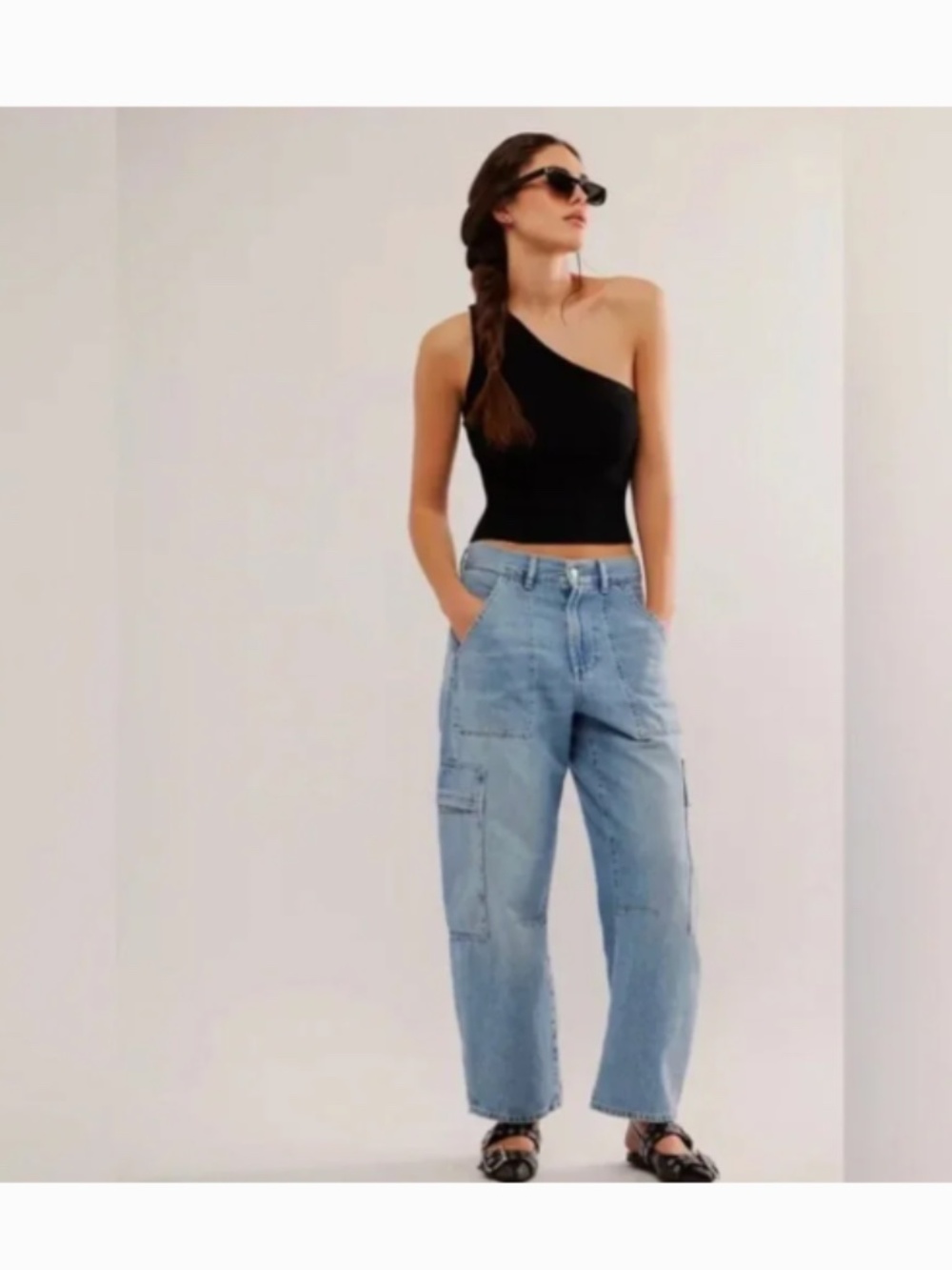 Citizens of Humanity Marcelle Low Slung Easy Cargo Jeans 30 - Picture 3 of 9